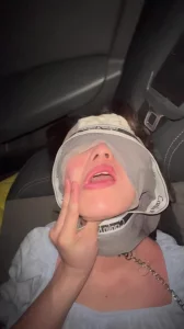 贱母狗含着内裤